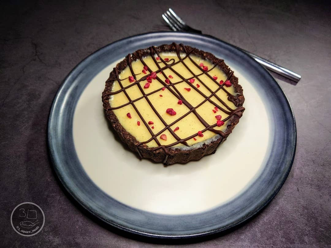 Decadent Chocolate Raspberry Tart Creation