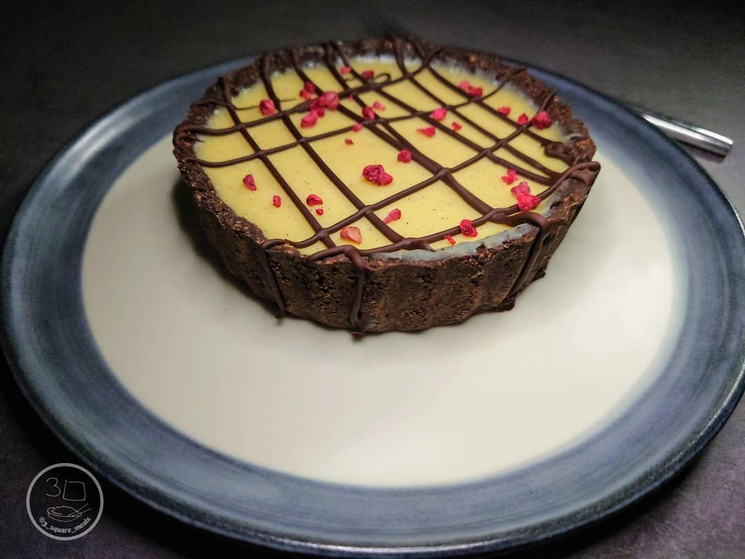 Decadent Chocolate Raspberry Tart Creation