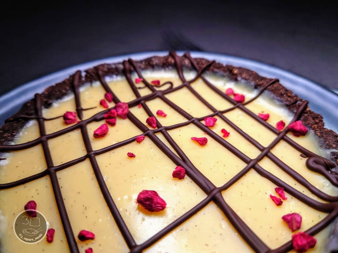 Decadent Chocolate Raspberry Tart Creation