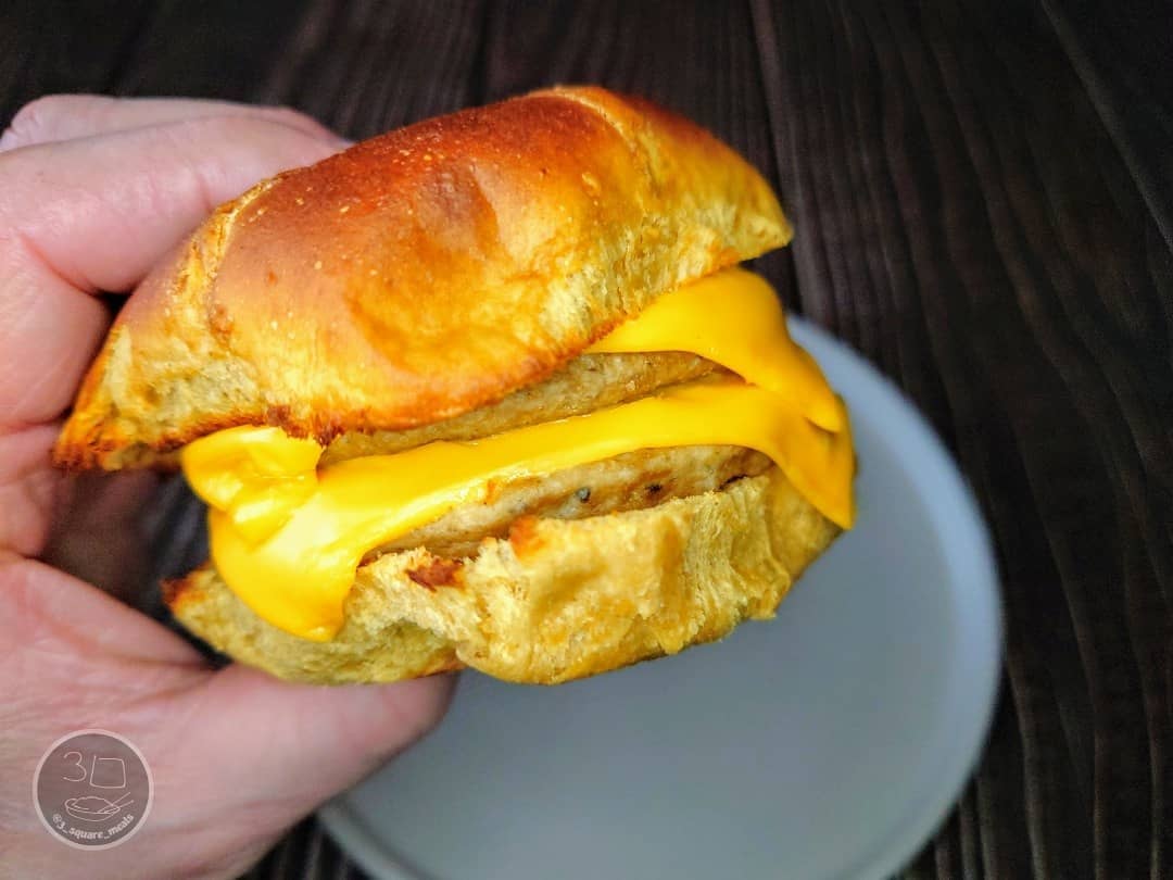 Marmite Hot Cross Bun Sausage Patties