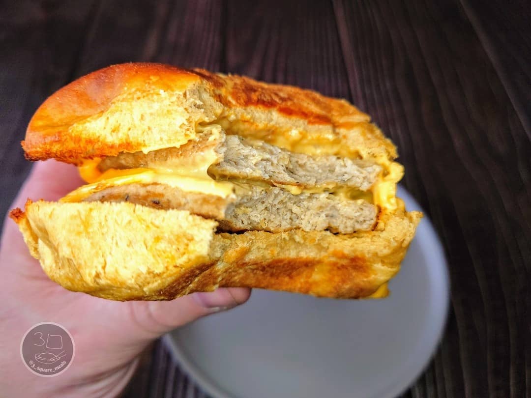 Marmite Hot Cross Bun Sausage Patties