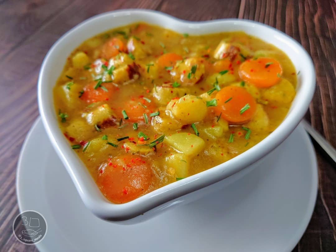 Spicy Sausage and Vegetable Soup