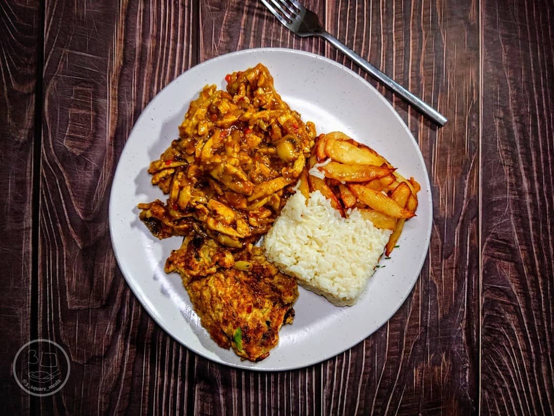 Homemade Chinese Fakeaway with Curry