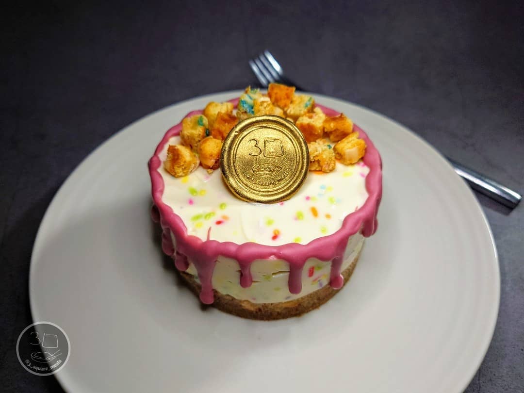 Birthday Cake Flavored Cheesecake