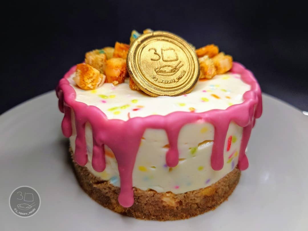 Birthday Cake Flavored Cheesecake