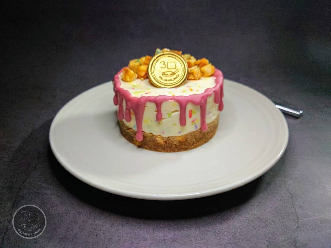 Birthday Cake Flavored Cheesecake