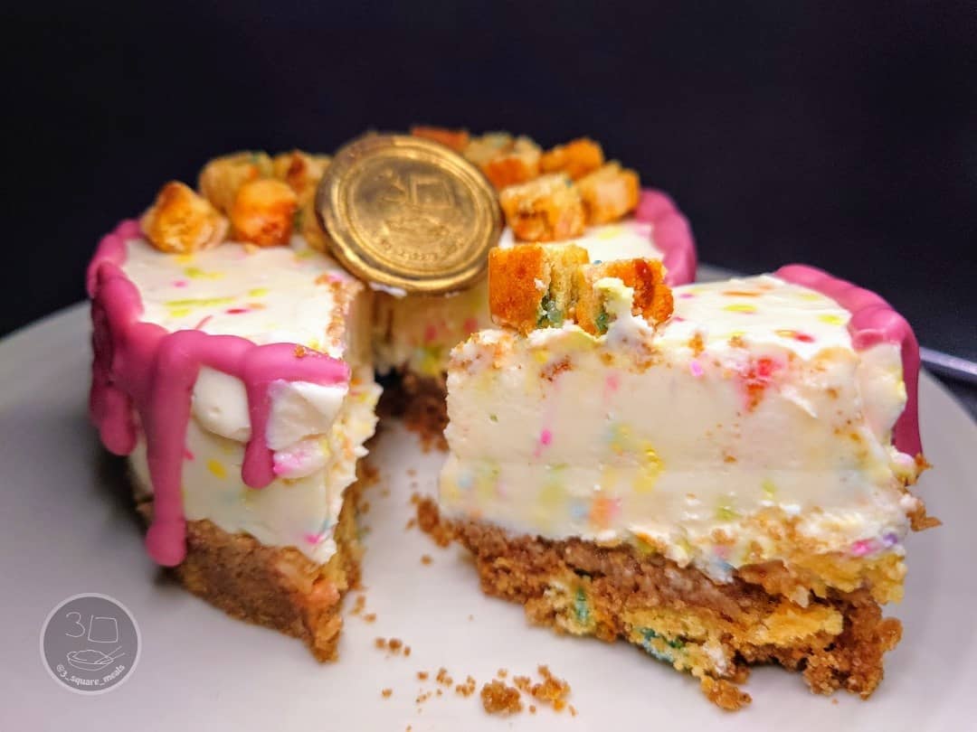 Birthday Cake Flavored Cheesecake