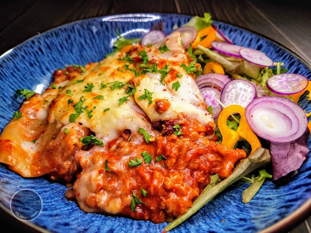 Smoky Vegetarian Cannelloni with Cheese Sauce