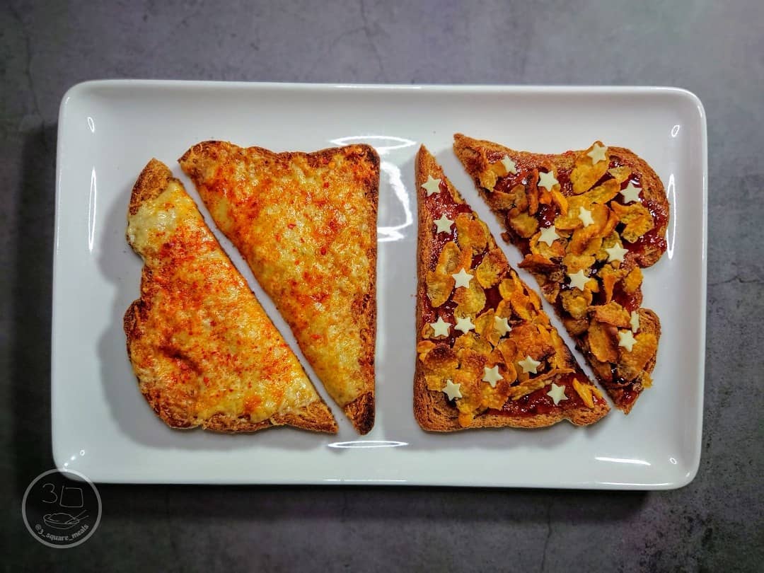 Sweet and Savoury Toast Breakfast