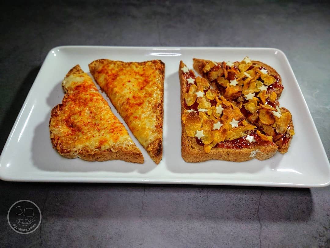 Sweet and Savoury Toast Breakfast
