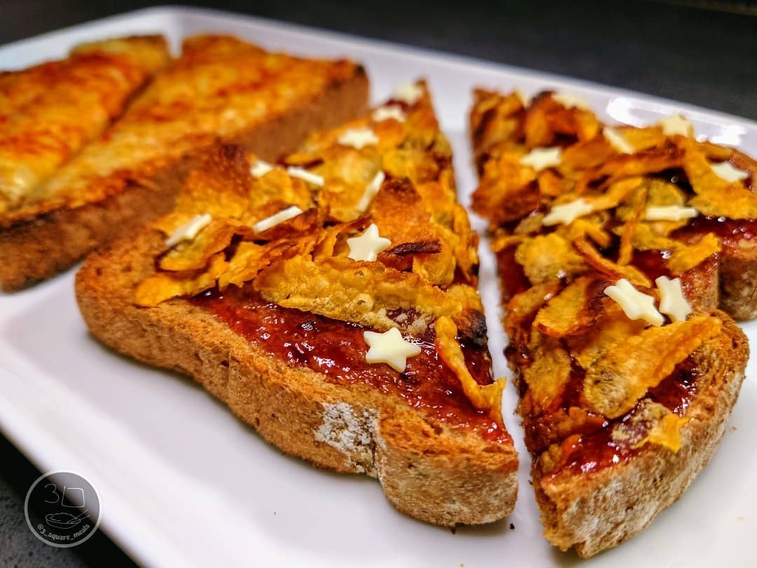 Sweet and Savoury Toast Breakfast