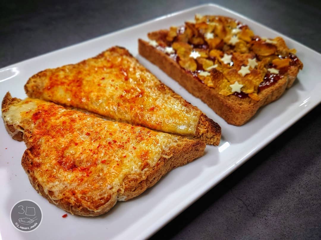 Sweet and Savoury Toast Breakfast