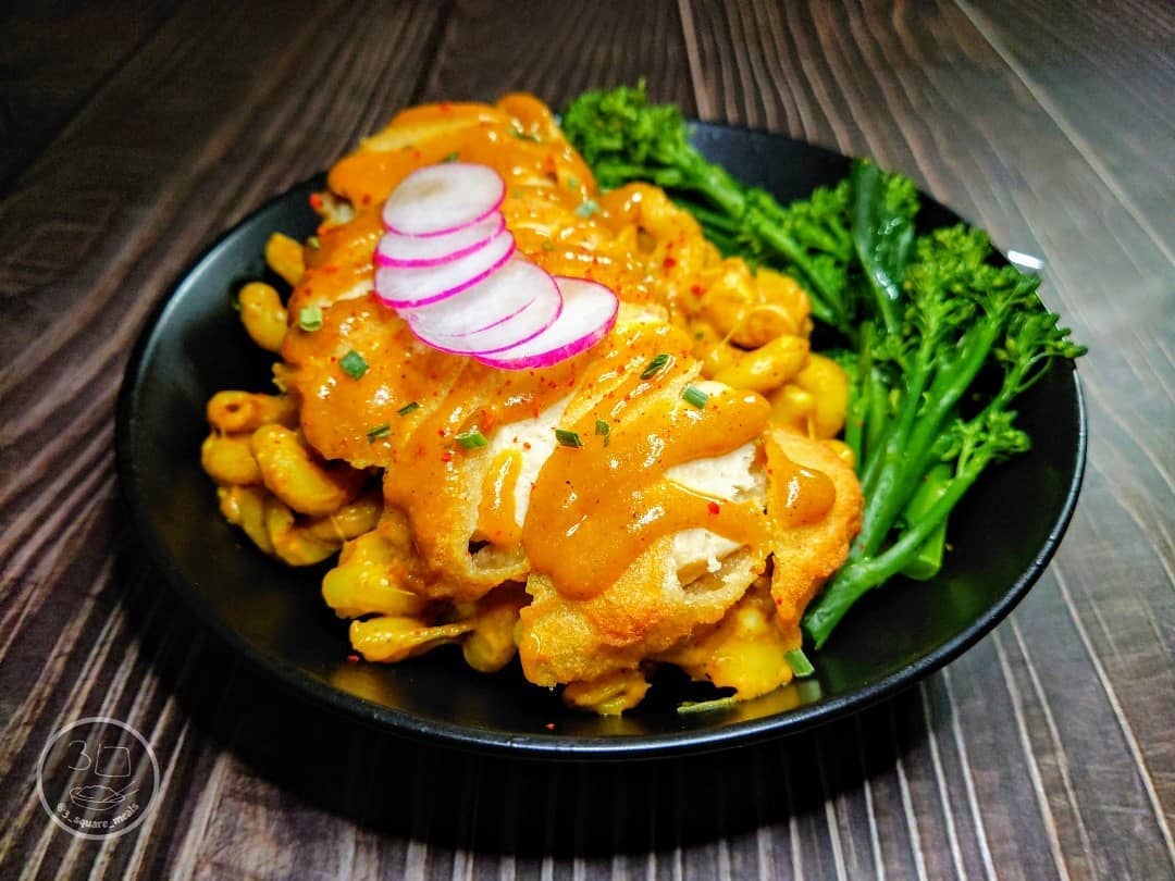 Delicious Katsu Mac and Cheese