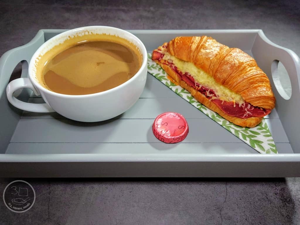 Pastrami and Cheese Croissant