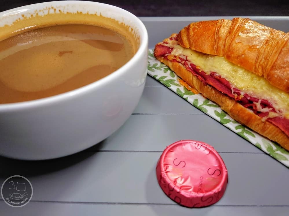 Pastrami and Cheese Croissant
