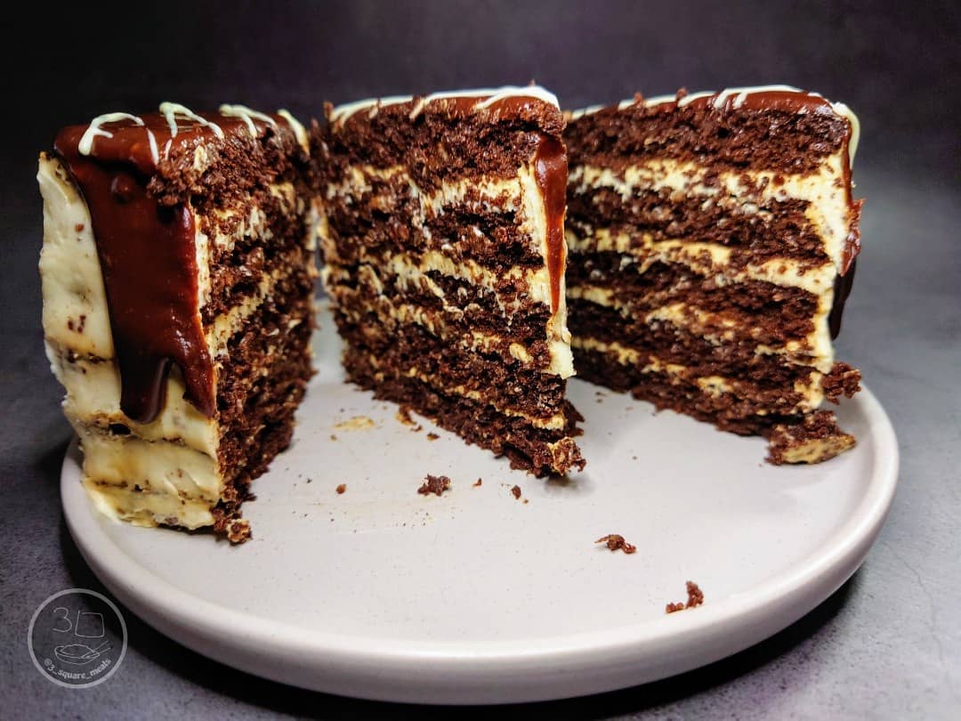 Decadent Chocolate Cake Breakfast Treat