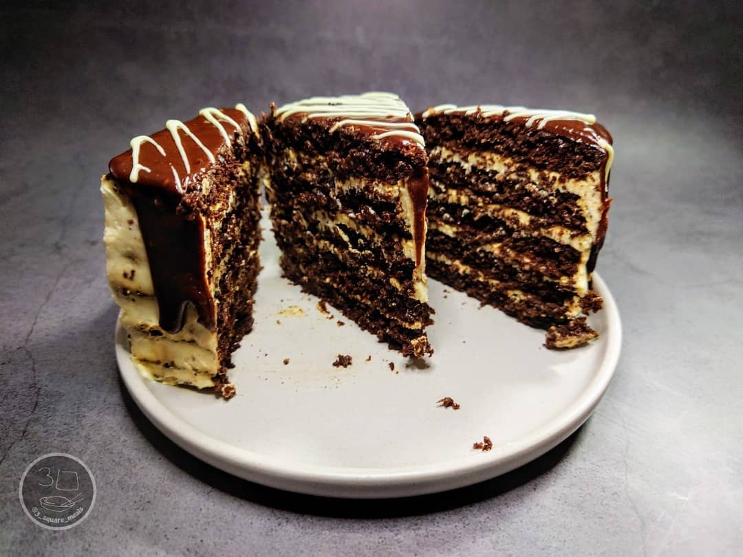 Decadent Chocolate Cake Breakfast Treat
