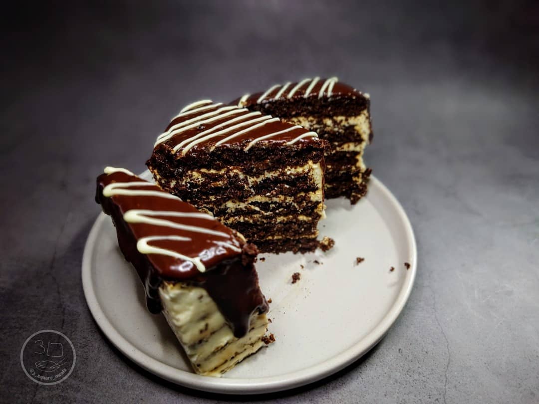 Decadent Chocolate Cake Breakfast Treat