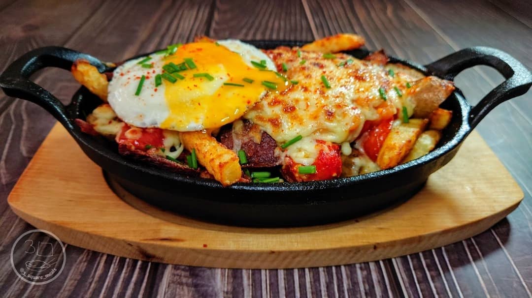 Breakfast Loaded Fries
