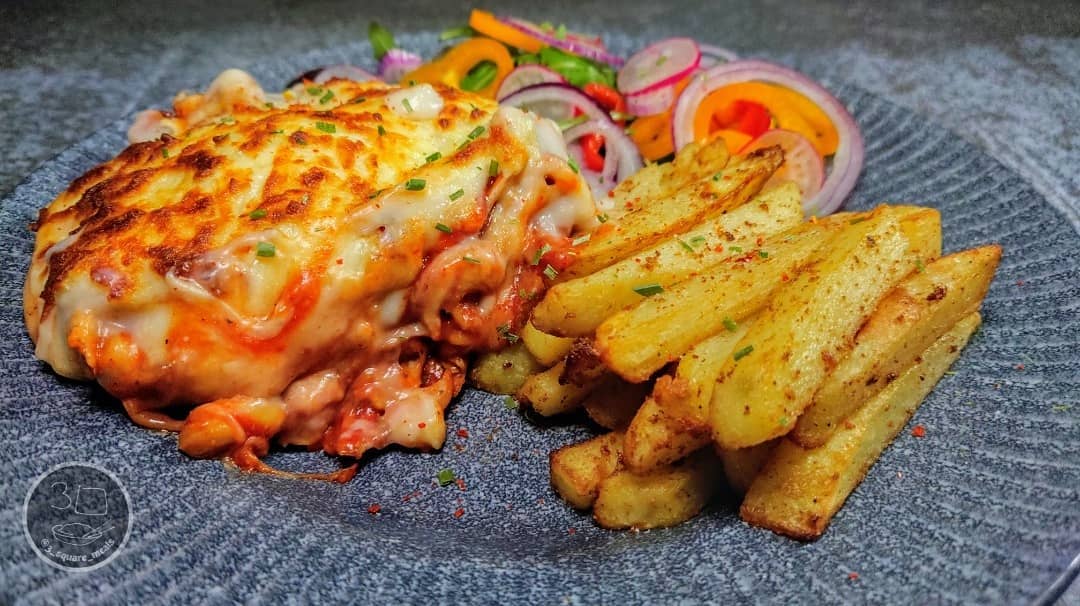 Vegetarian Pasta Bake with Cheese