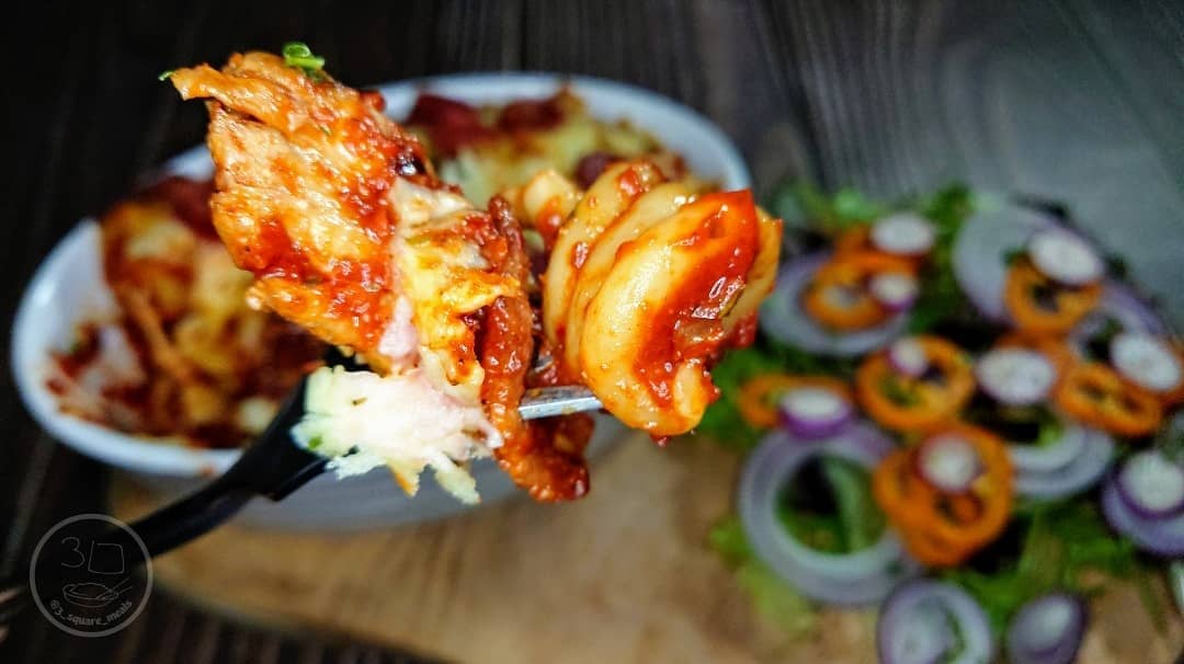 Vegetarian Hunter's Pasta Bake