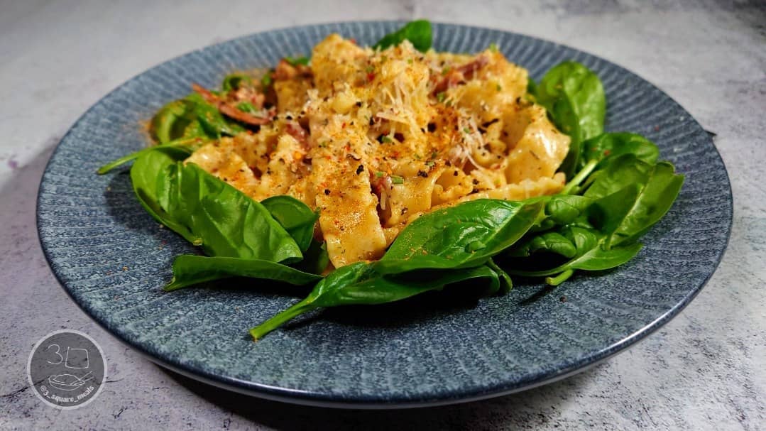 Simple Cheesy Vegetarian Carbonara