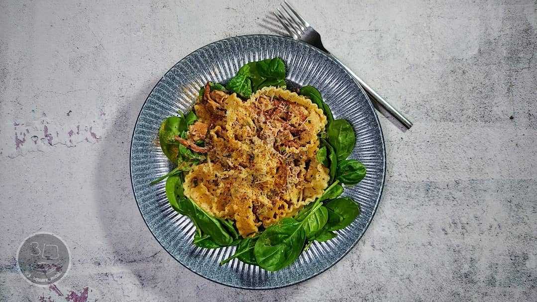 Simple Cheesy Vegetarian Carbonara