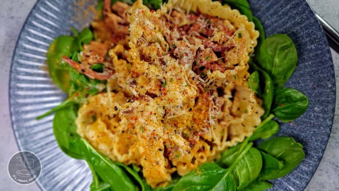 Simple Cheesy Vegetarian Carbonara