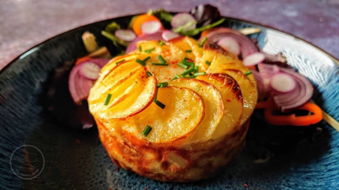 Baked Macaroni Frittata with Vegetables
