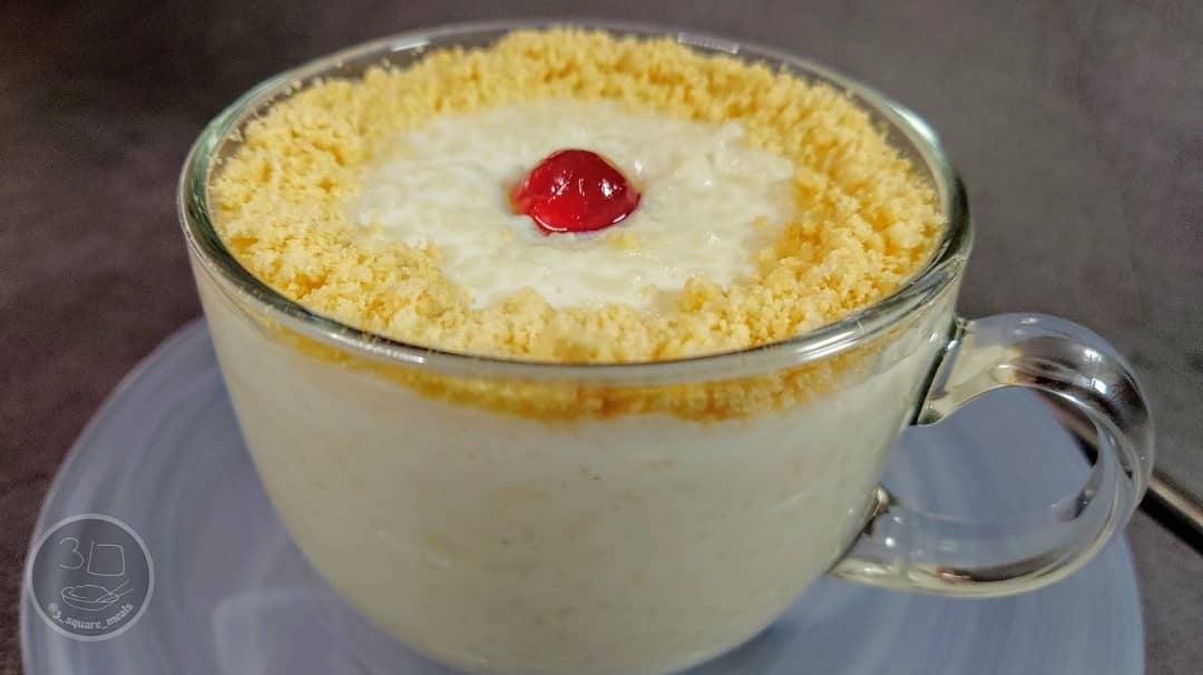 Cherry Bakewell Rice Pudding