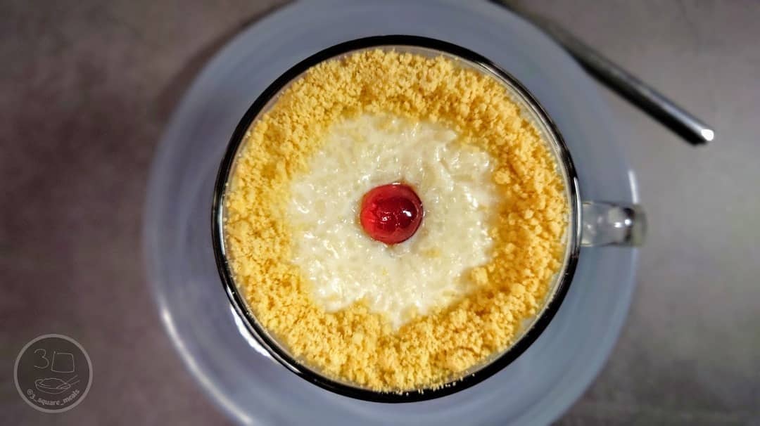 Cherry Bakewell Rice Pudding