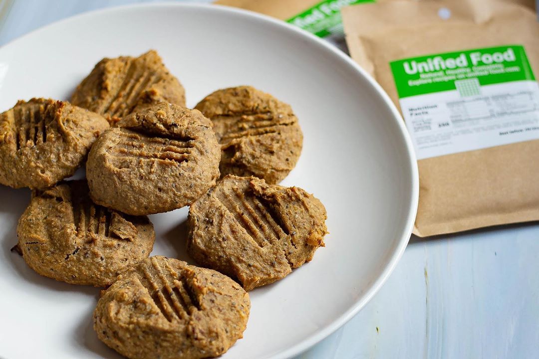 Vegan Oil-Free Peanut Butter Protein Cookies