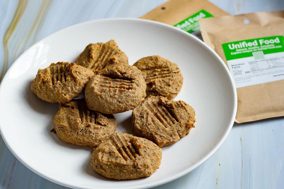 Vegan Oil-Free Peanut Butter Protein Cookies
