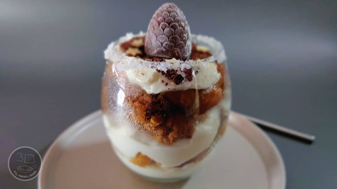 Festive Baked Oats Tiramisu