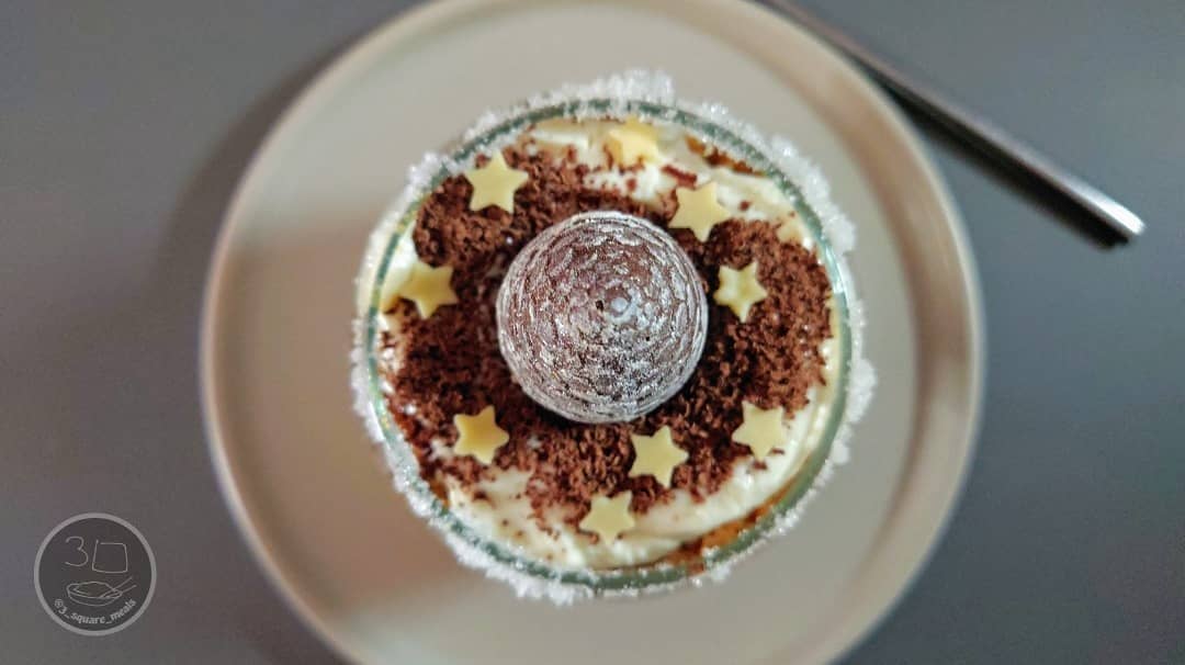 Festive Baked Oats Tiramisu