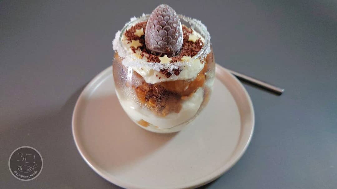 Festive Baked Oats Tiramisu