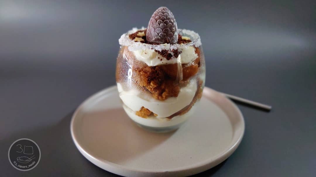 Festive Baked Oats Tiramisu