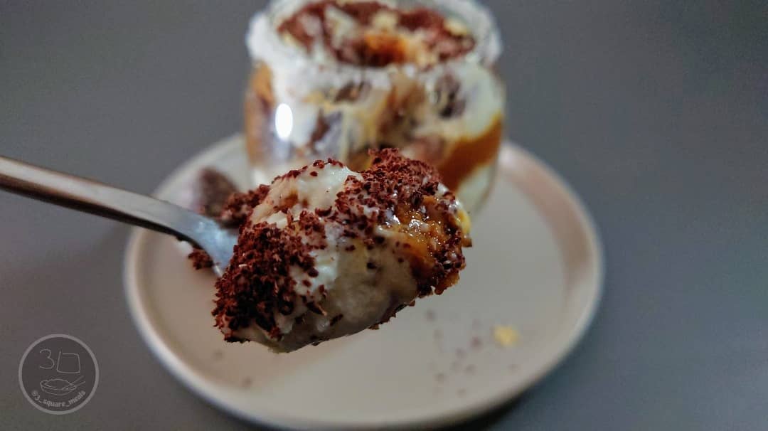 Festive Baked Oats Tiramisu