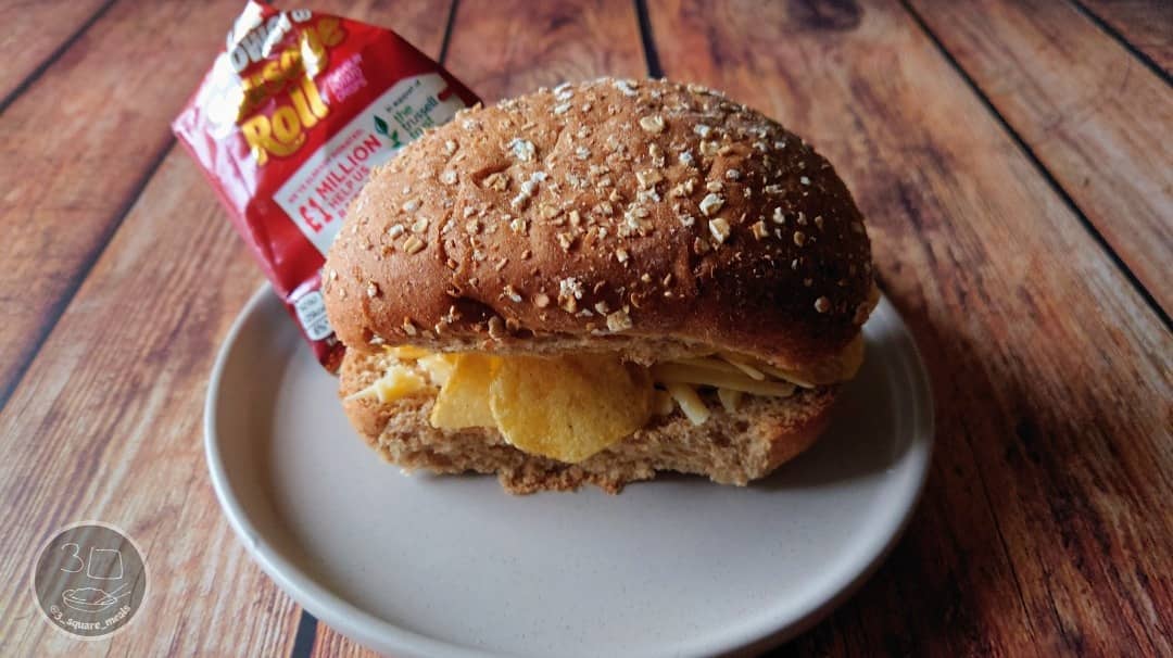 Crispy Cheese and Crisp Butty
