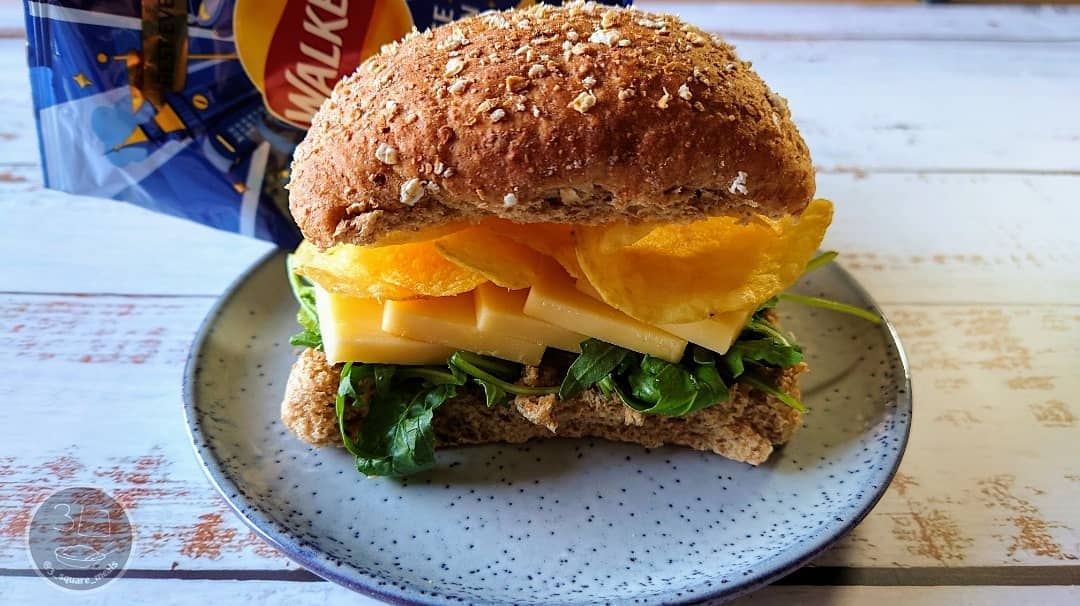Cheese and Crisp Butty
