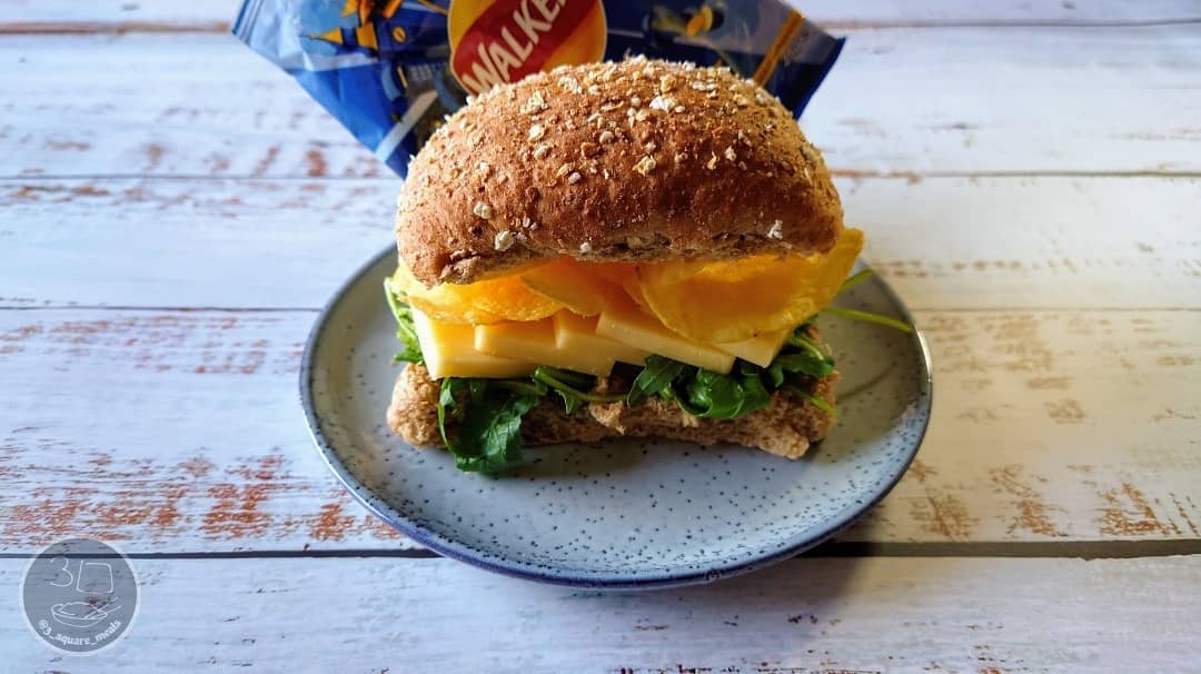 Cheese and Crisp Butty