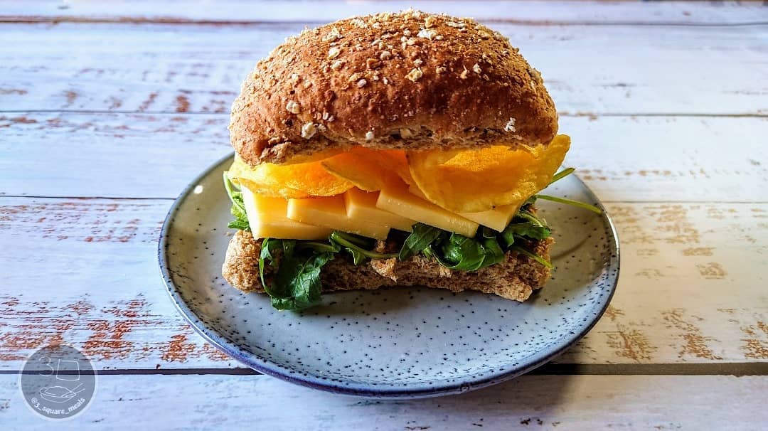 Cheese and Crisp Butty
