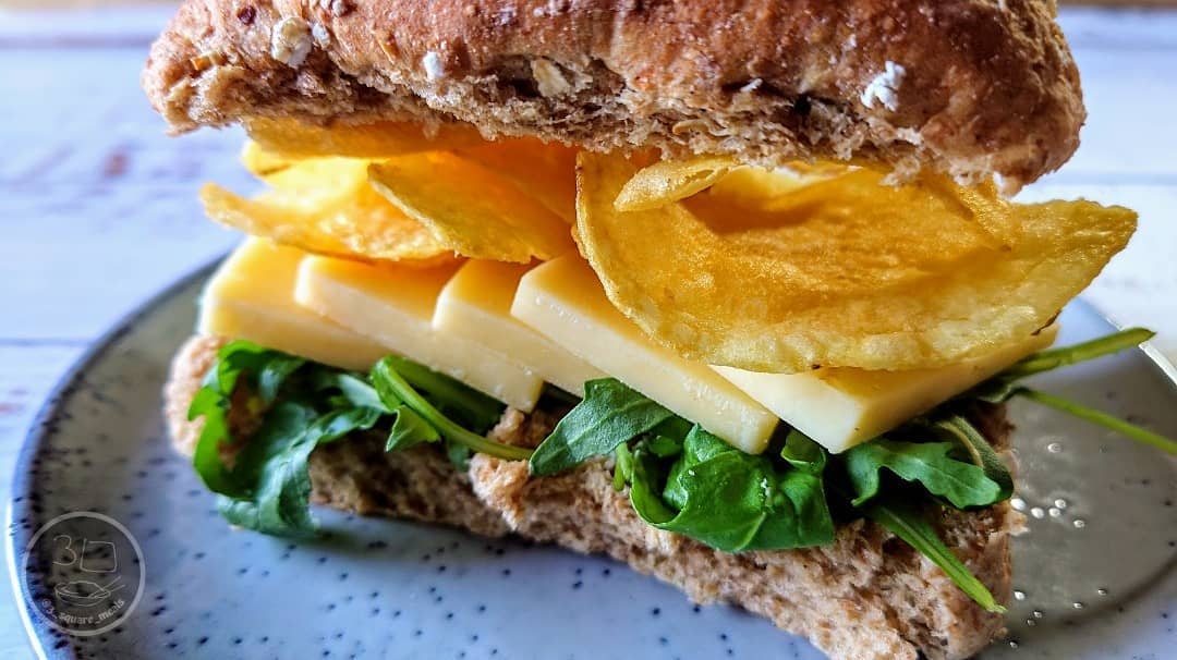 Cheese and Crisp Butty