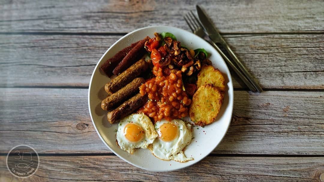 Vegetarian Full English Breakfast