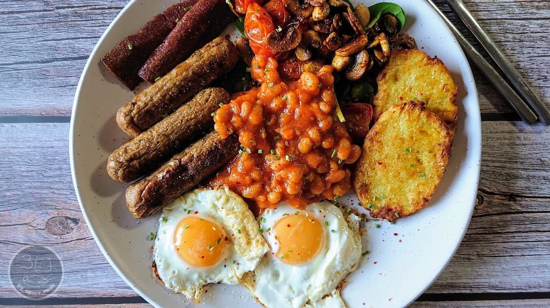 Vegetarian Full English Breakfast