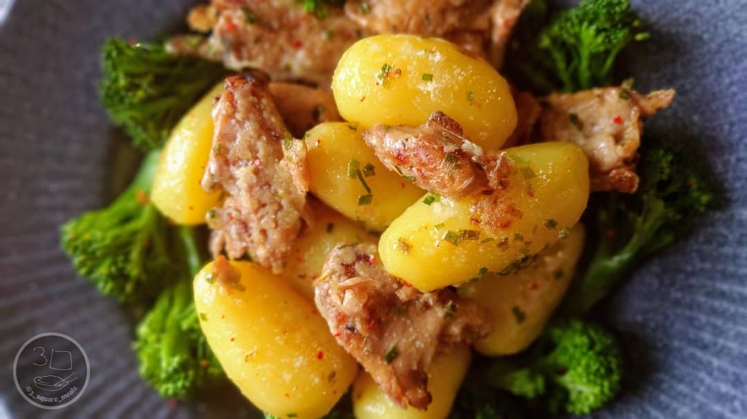 Parmesan Chicken and Potatoes
