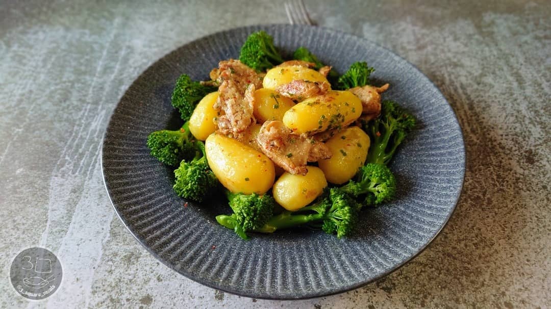 Parmesan Chicken and Potatoes