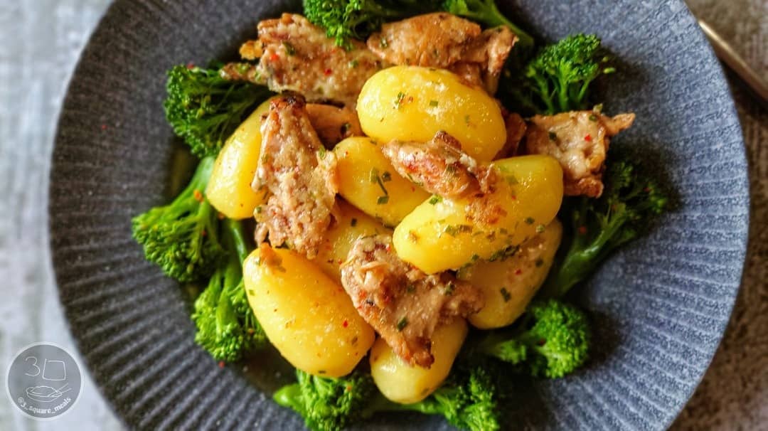 Parmesan Chicken and Potatoes