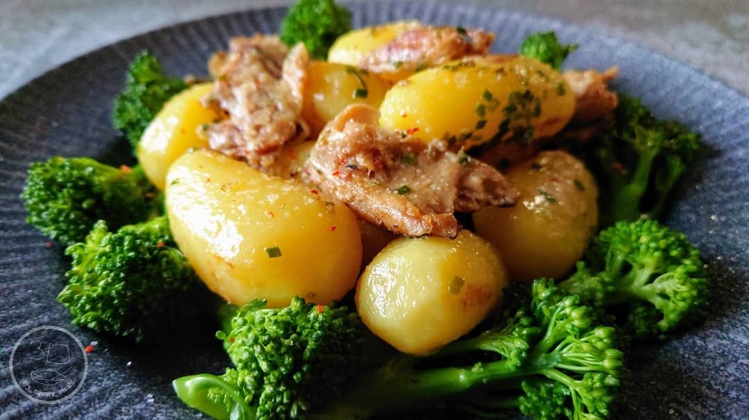 Parmesan Chicken and Potatoes