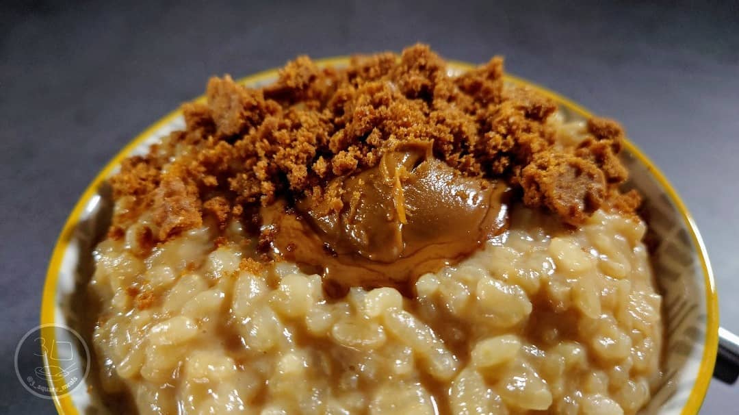 Creamy Biscoff Rice Pudding Dessert